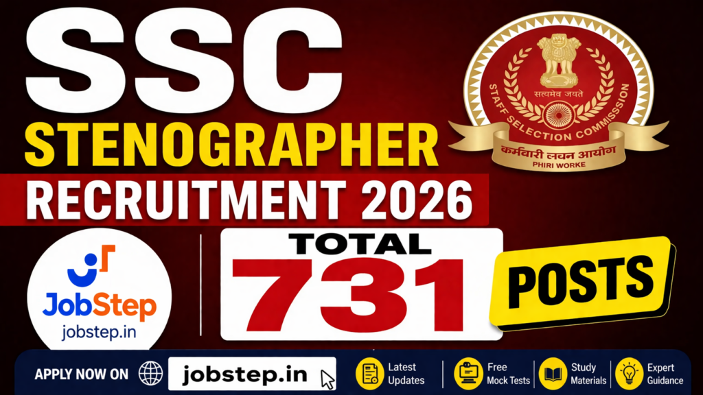 SSC Stenographer Recruitment 2026
